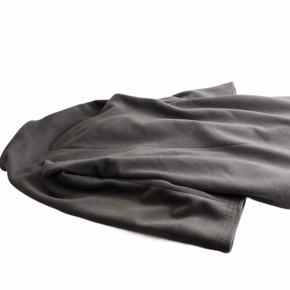 Max Mara Long Coat US 10 Large Gray Brown Wool Angora Cashmere Designer Luxury